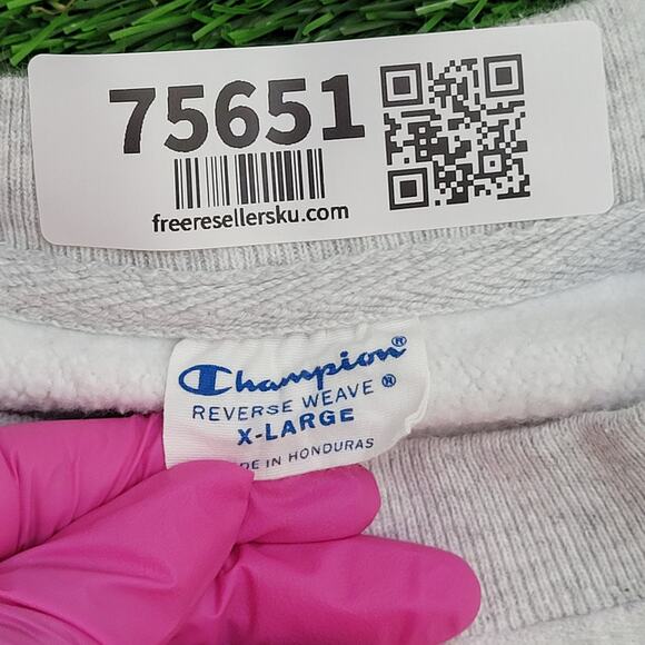 Vintage Boston College Sweatshirt XL 26x23 Reverse-Weave Y2K - Picture 8 of 12